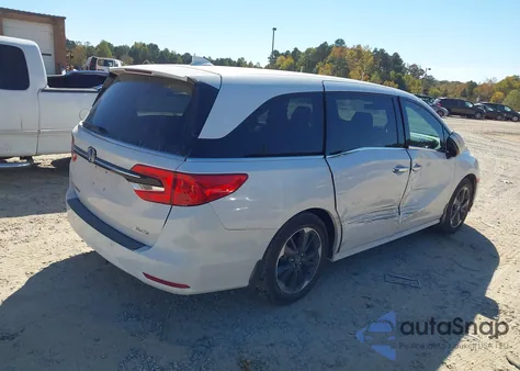 2024 Honda Odyssey Elite from USA, damaged, VIN 5FNRL6H95RB035703
